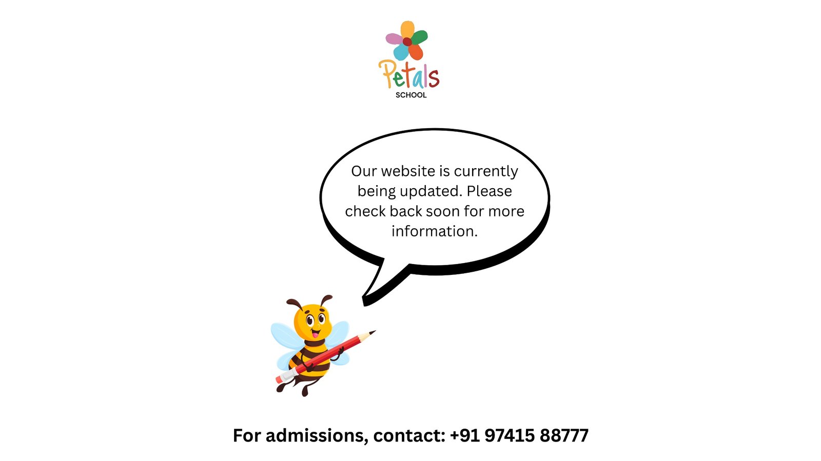 Website i s being updated